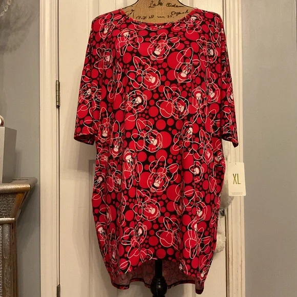 Disney LuLaRoe Minnie Top - Picture 1 of 4